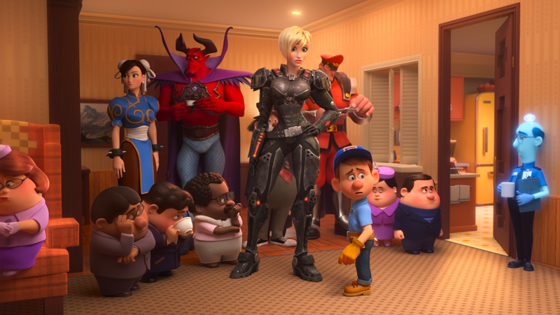 Felix, Calhoun, and the other stars of the first Wreck-It Ralph are here, but they have limited roles.